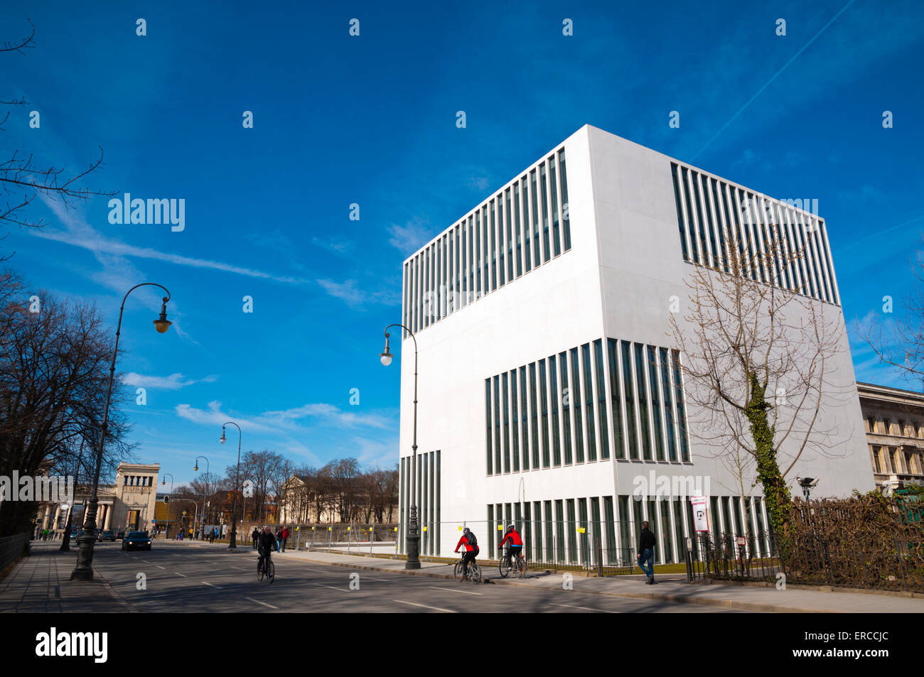 NS-Dokumentationszentrum, NS-Dokumentationszentrum Museum eröffnete im Mai 2015, Maxvorstadt, München, Bayern, Deutschland Stockfoto