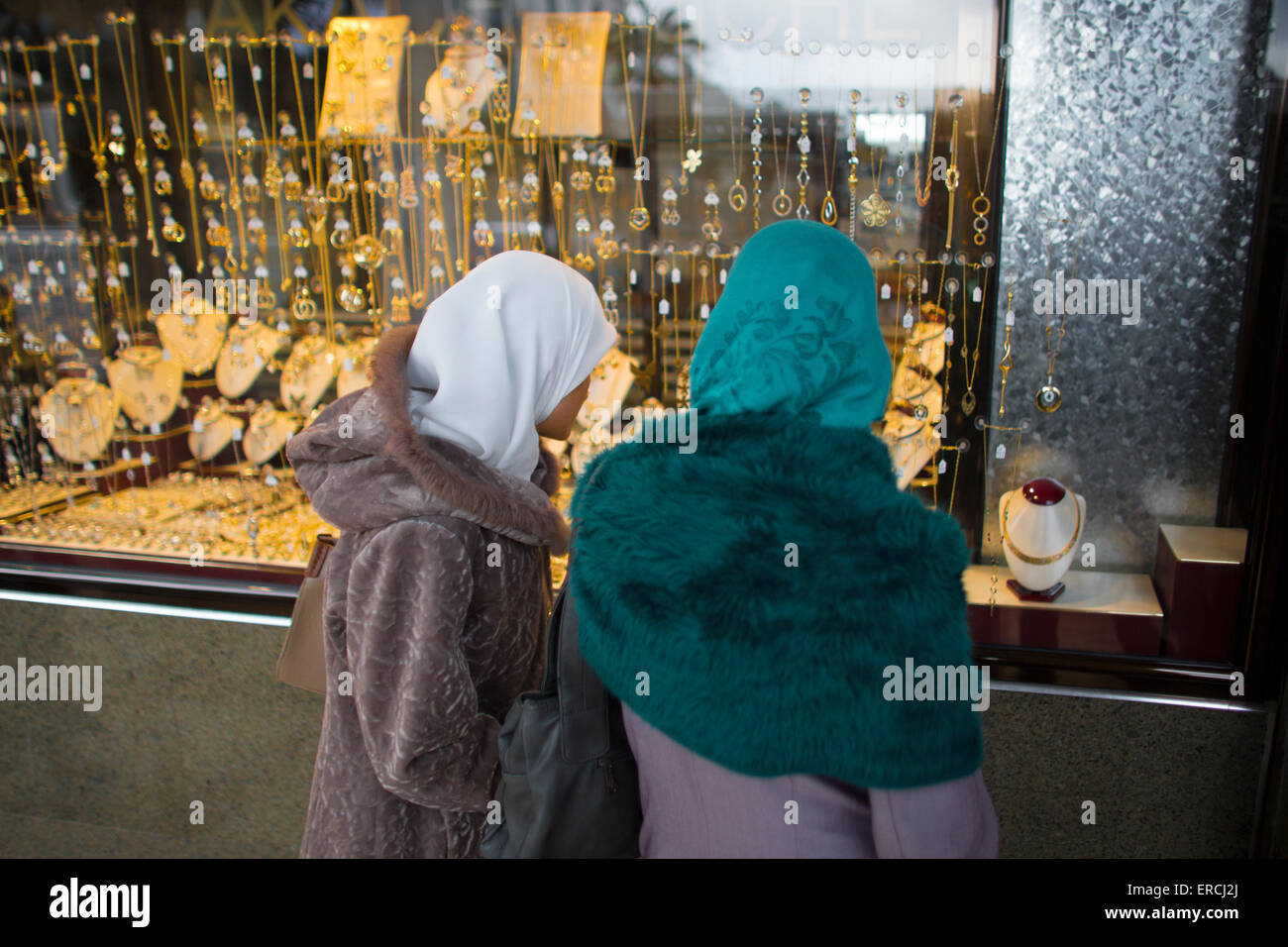 Goldmarkt in Algier, Algerien Stockfoto