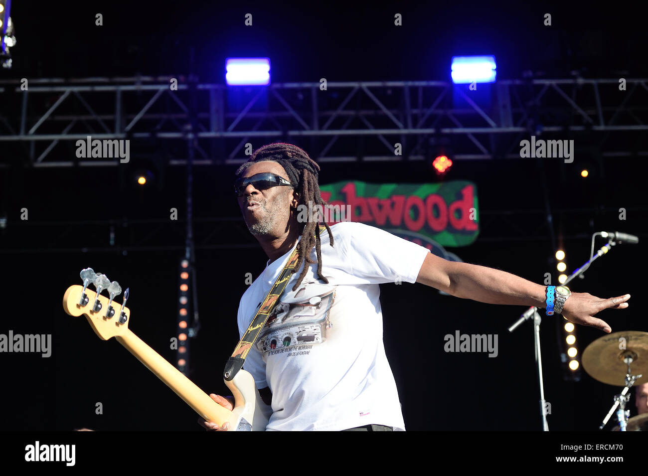 Dreadzone Wychwood Musik festival2015 in Cheltenham Gloucestershire England Band Reggae Funk Stockfoto