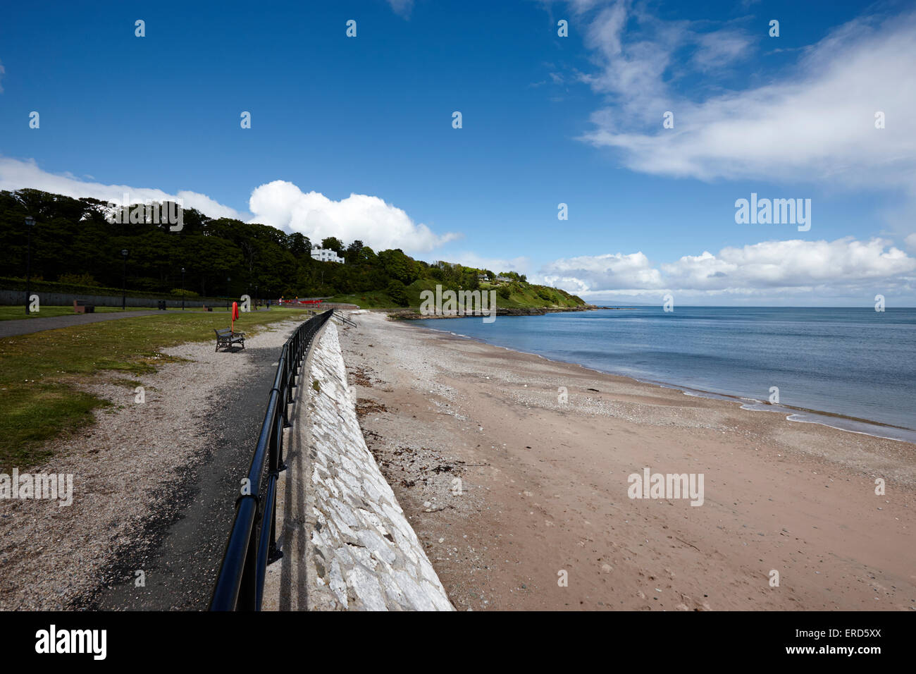 Cushendall Strand und Mole County Antrim-Nordirland-UK Stockfoto
