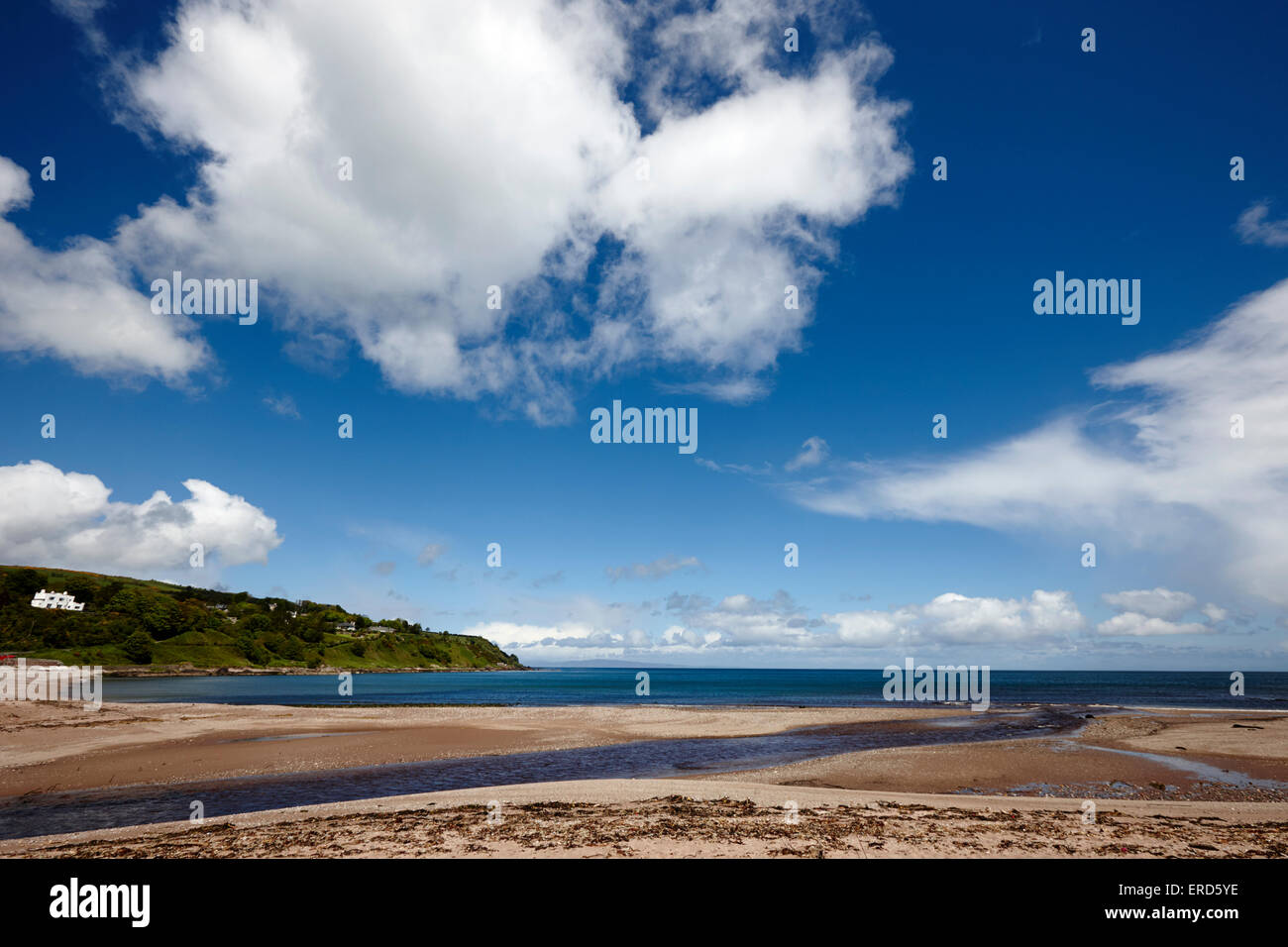Cushendall Beach County Antrim-Nordirland-UK Stockfoto