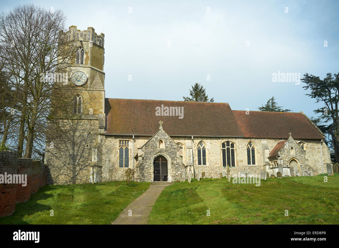 Easton Kirche, Suffolk, UK. Stockfoto
