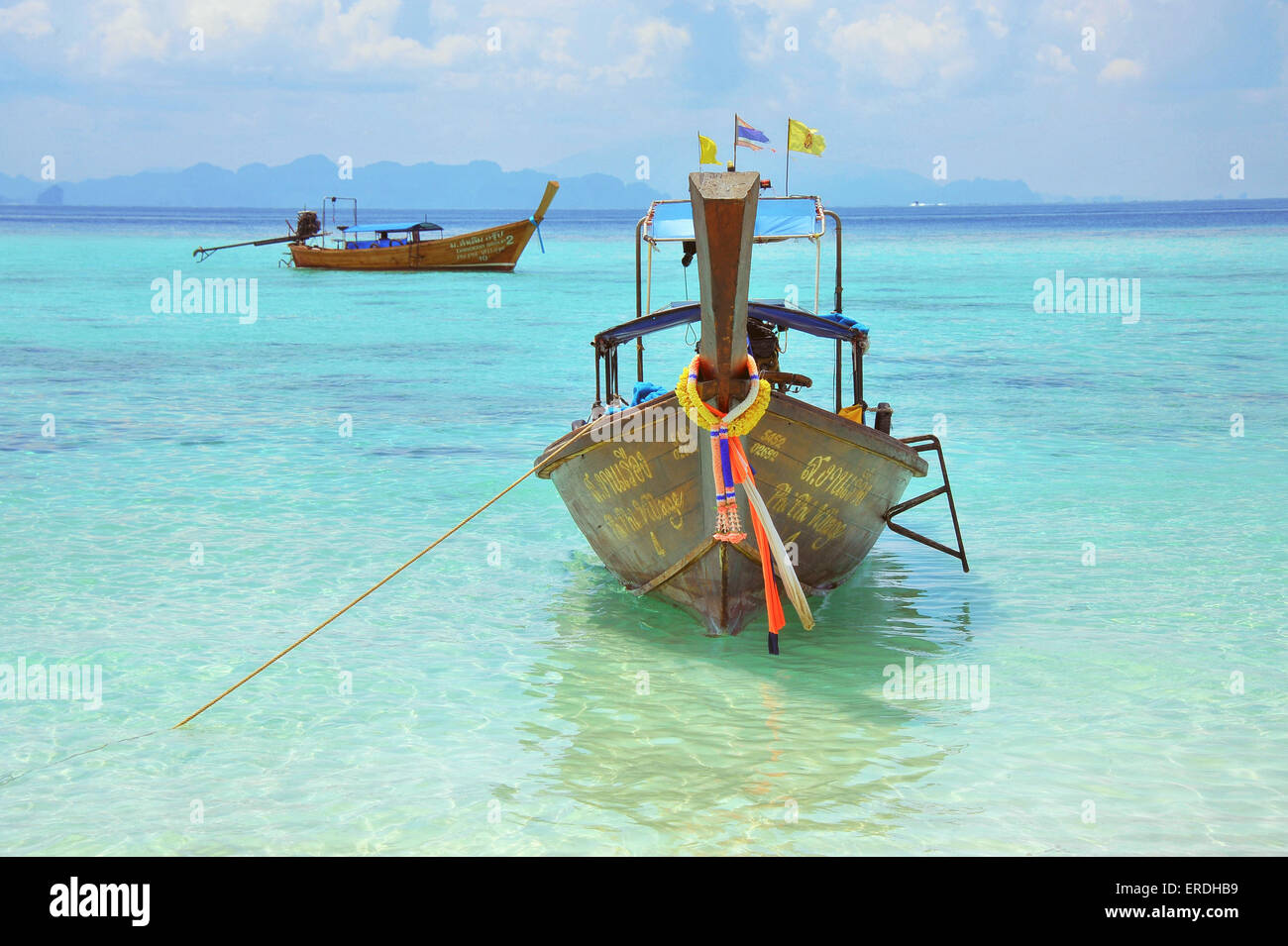 Thailand Insel - perfektes Bild des Himmels Stockfoto