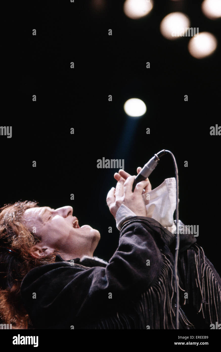 Bono, Frontmann der Band U2 Auftritt in Los Angeles, USA. U2 Britische