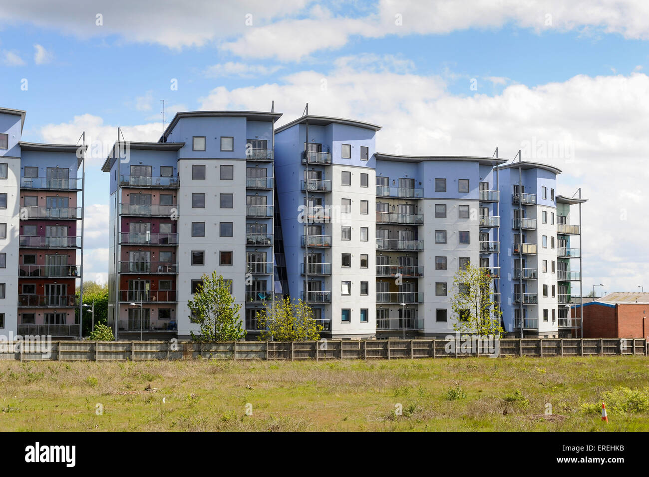 Moderne Wohnung Design, Walsall Stockfoto