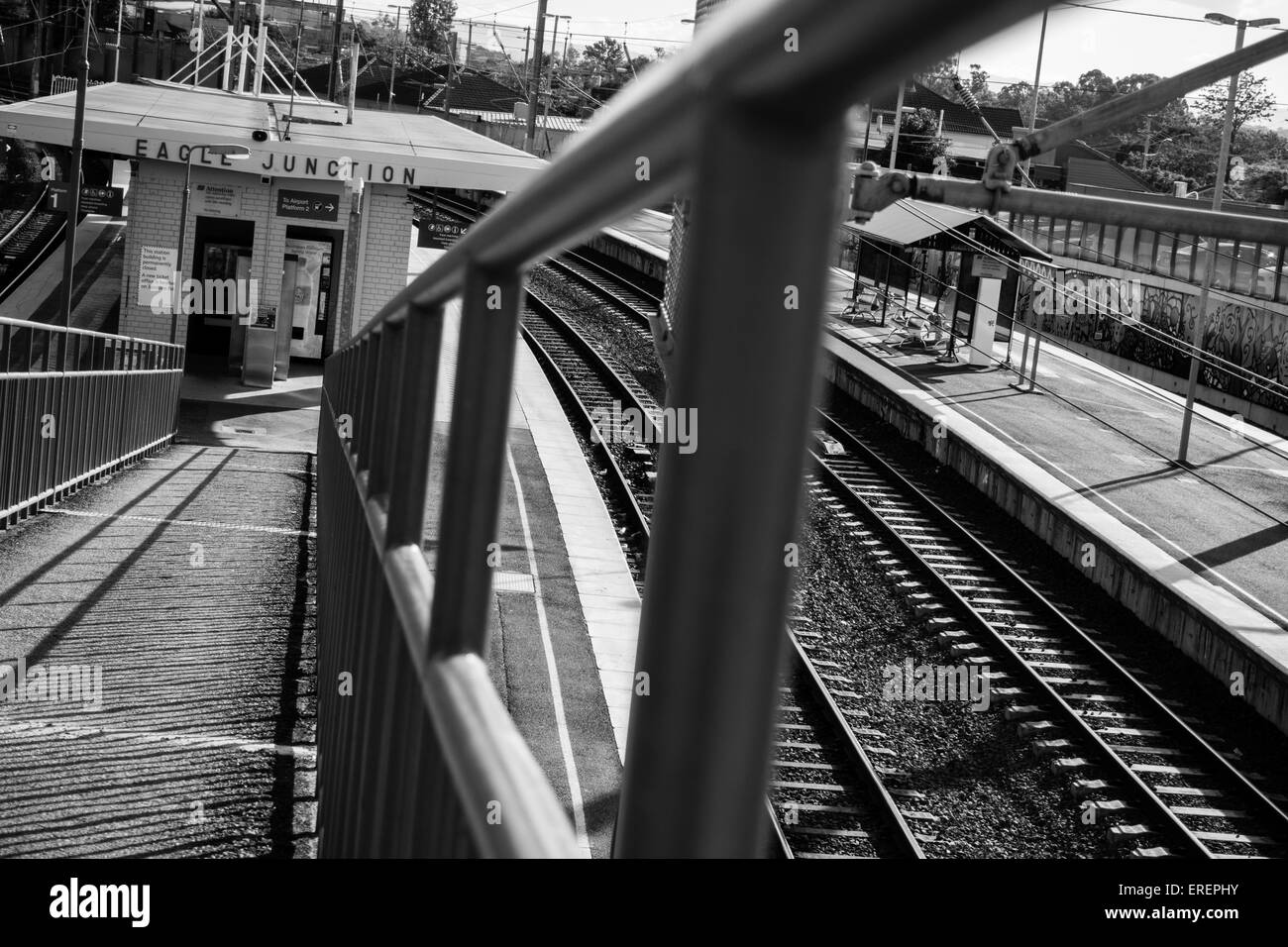 Adler-Junction-Bahnhof Stockfoto