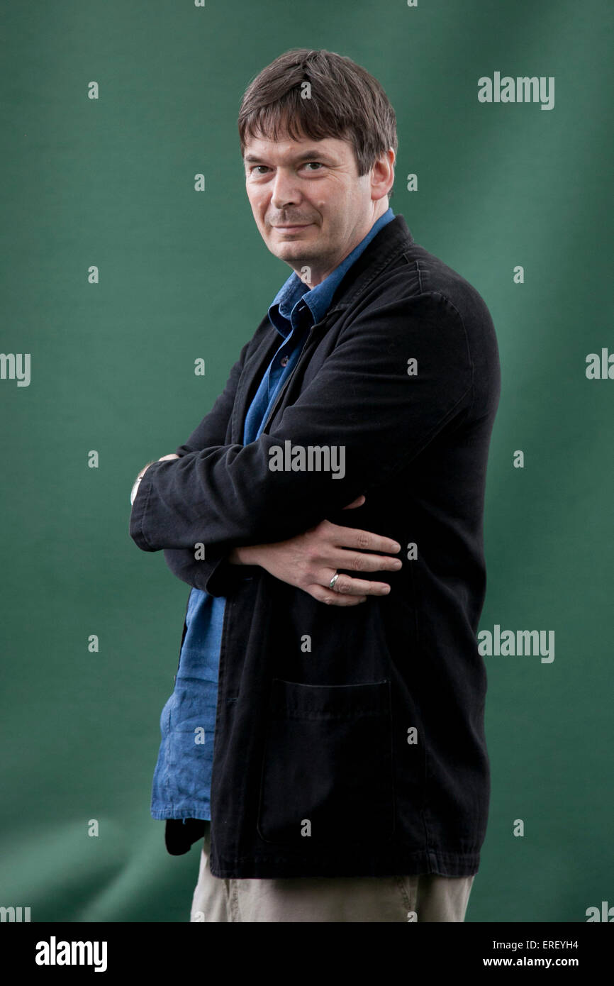 Ian Rankin auf dem Edinburgh International Book Festival 2011. Schottische Krimiautorin, am besten bekannt für seine Inspector Rebus-Romane: Stockfoto