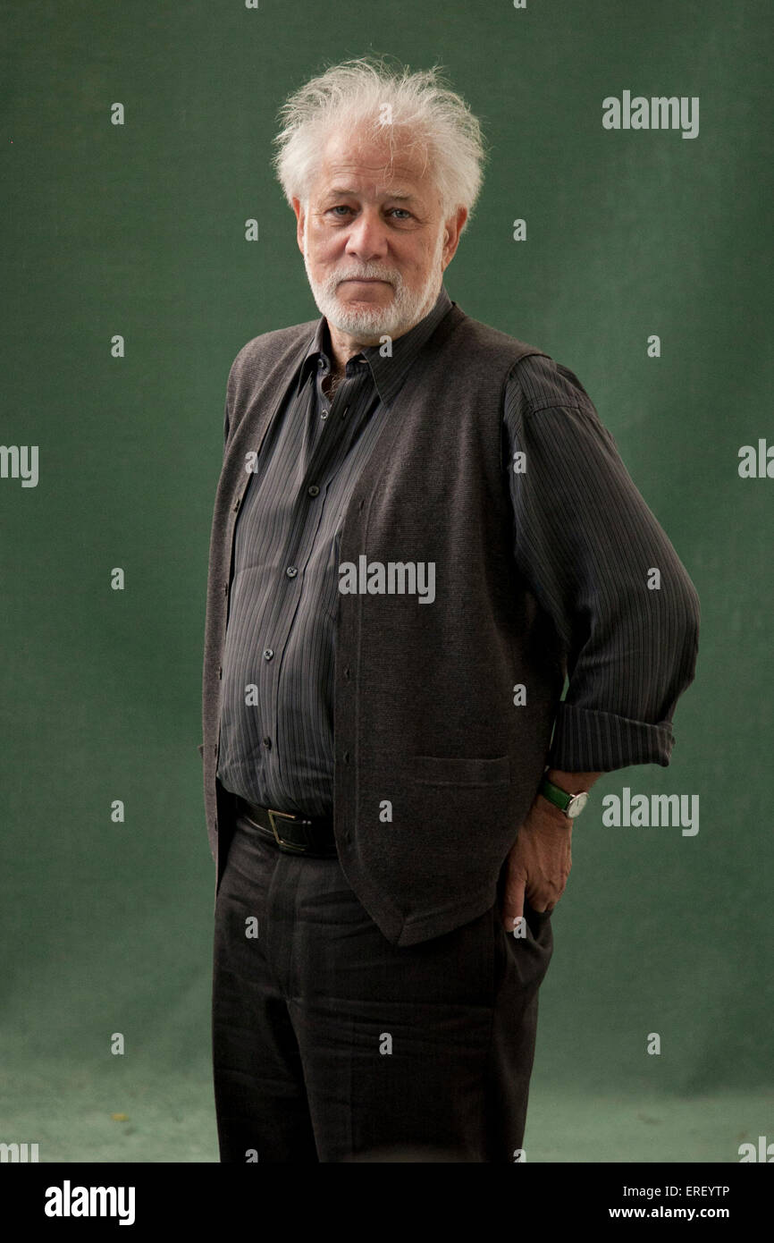 Michael Ondaatje. Buchen Sie beim Edinburgh International Festival 2011. Sri-Lanka / kanadischer Schriftsteller, Regisseur und Editor: 12. September 1943 -. Stockfoto