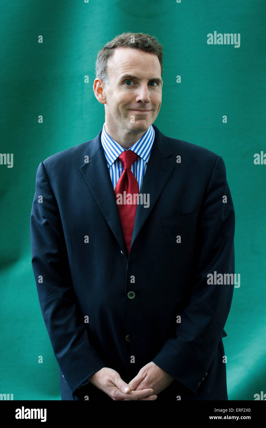 Edward L Glaeser beim Edinburgh International Book Festival 2011 Stockfoto