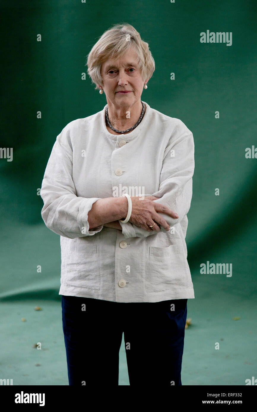 Stella Rimington beim Edinburgh International Book festival Stockfoto