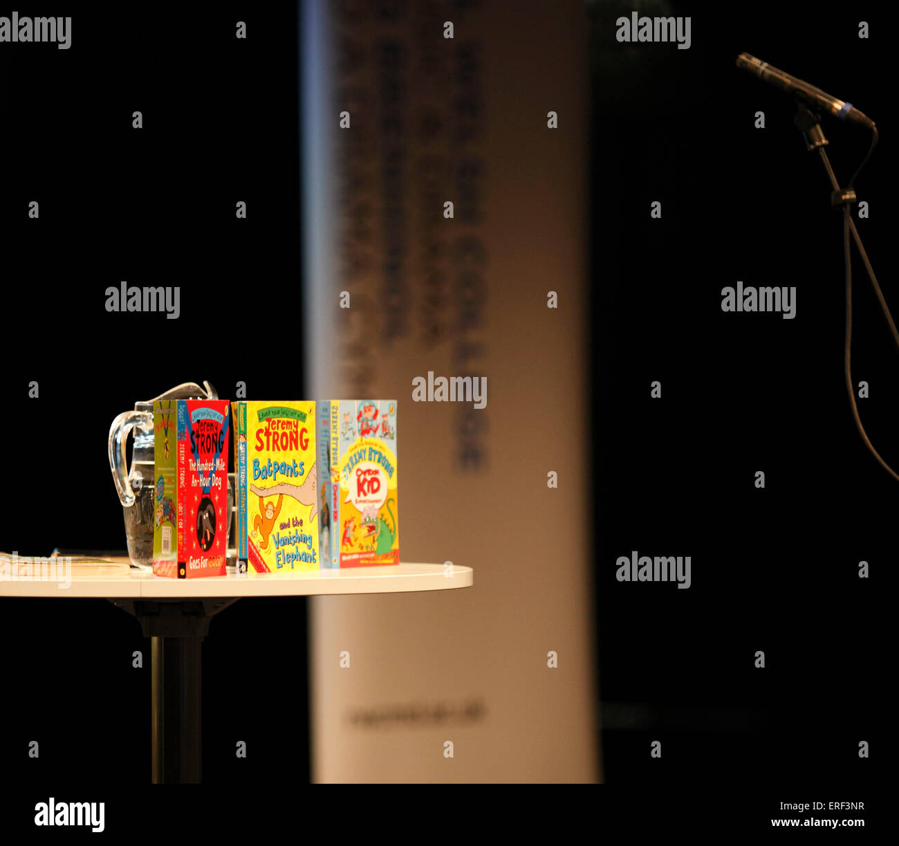 Jeremy Strong - Kinder-Autor Stockfoto