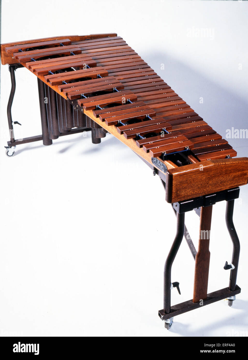 Marimba Adams, mit einer 4 und 1/3 Oktaven. Stockfoto