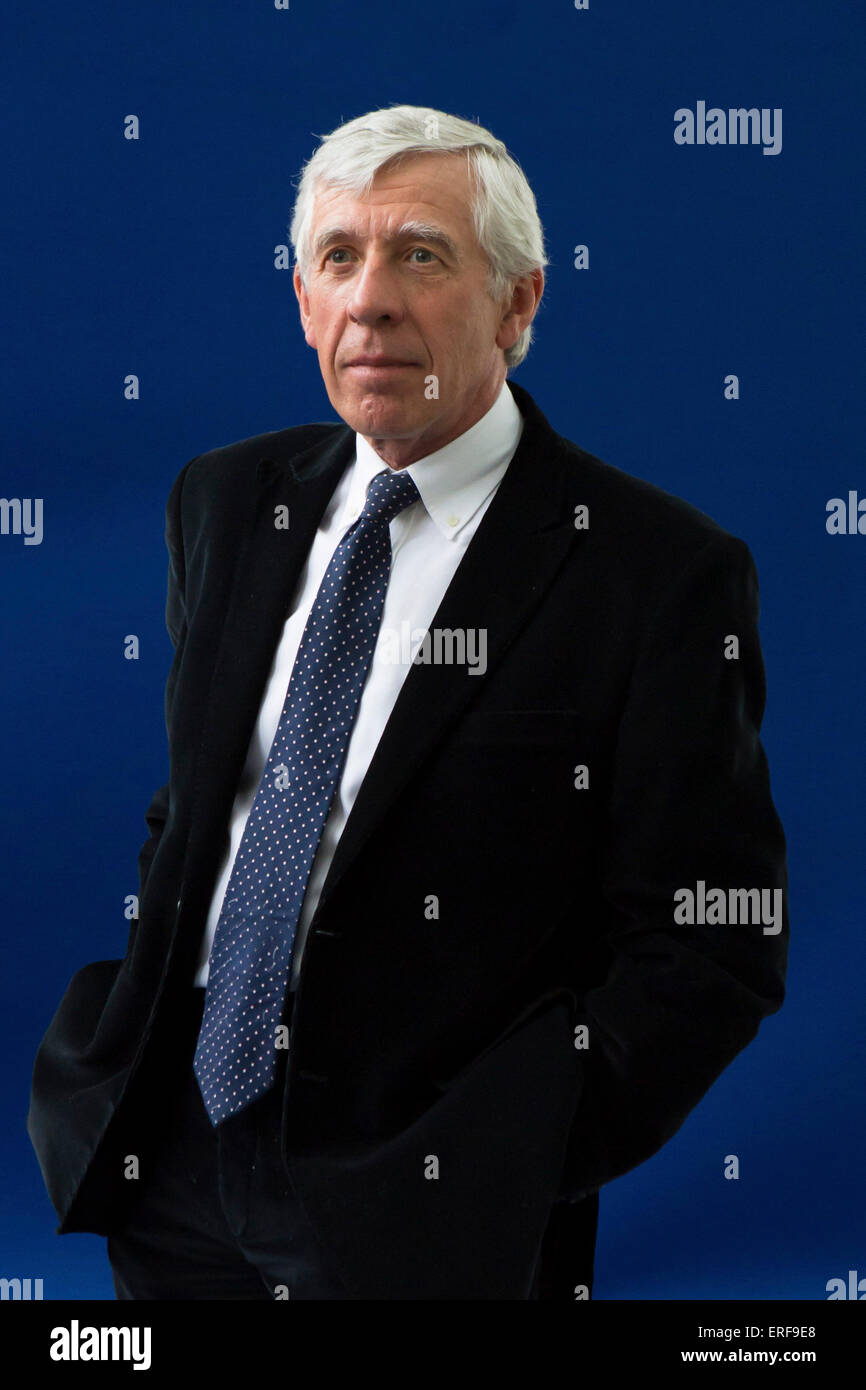 Jack Straw, britische Labour-Politiker, nach Hause und Außenminister unter Tony Blair besuchte das Edinburgh International Stockfoto