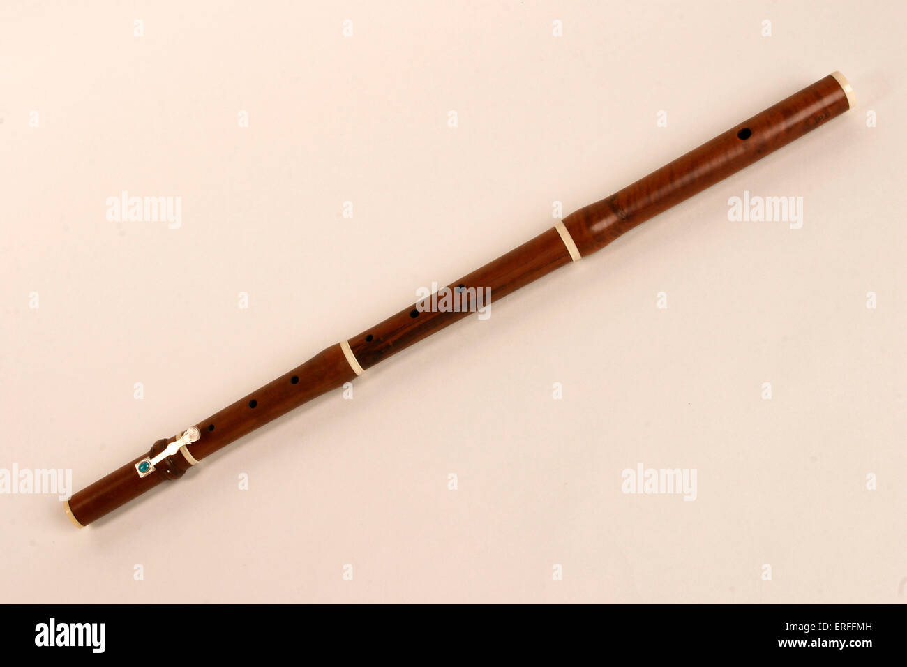 Traversflöte eins eingegeben. Stockfoto