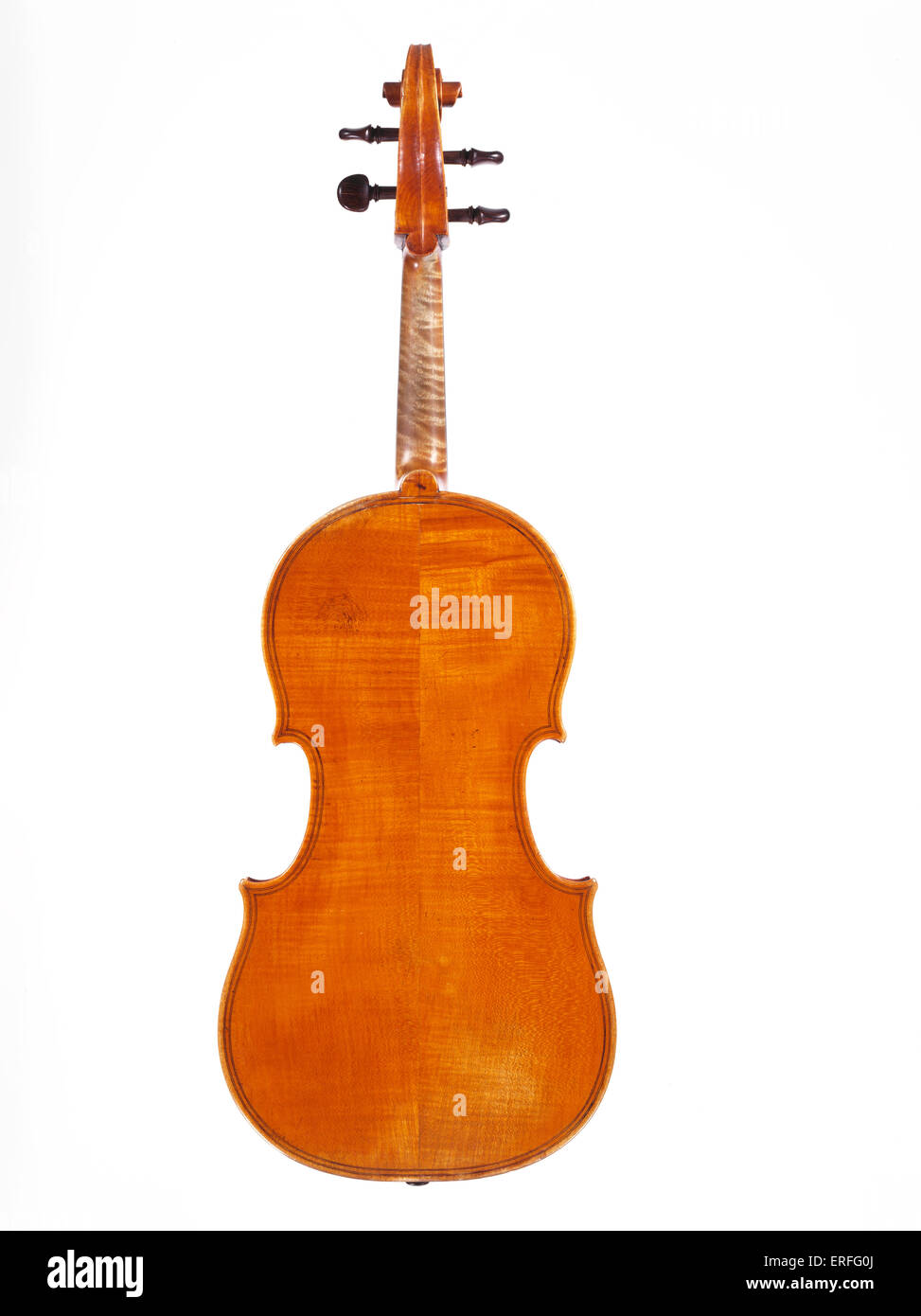 Viola von Giovanni Grancino, Milan c. 1700. Zurück Credit: Clarissa Bruce/Royal Academy Of Music Stockfoto