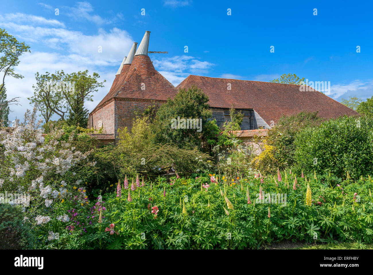 Great Dixter House und Gärten. Northiam, Roggen. East Sussex. England. UK Stockfoto