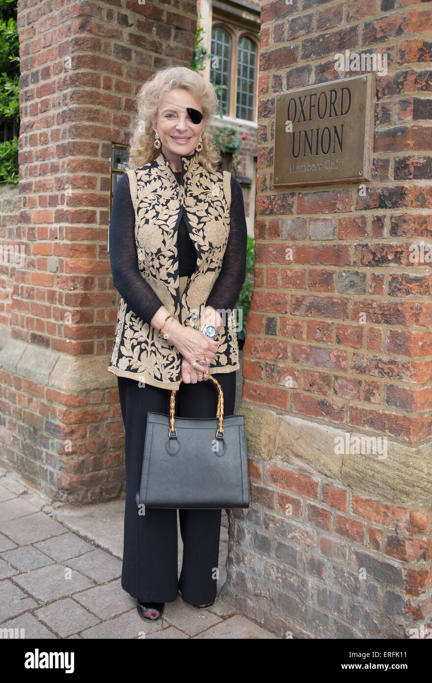 Oxford, UK. 2. Juni 2015. Prinzessin von Kent Ankunft in Oxford, an die Mitglieder des Oxford Debating Society zu sprechen. Bildnachweis: Pete Lusabia/Alamy Live-Nachrichten Stockfoto