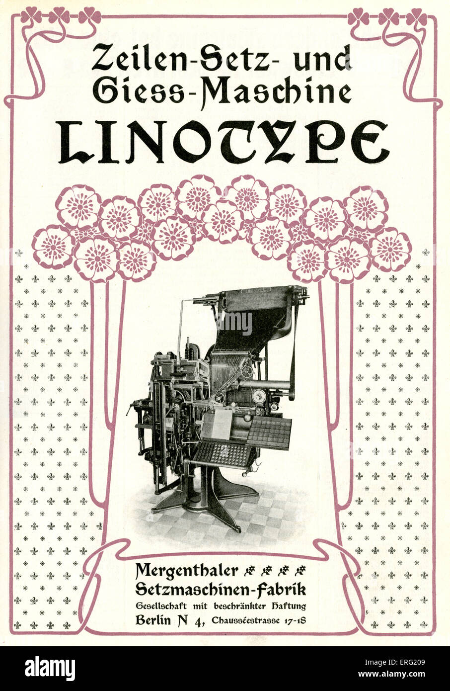Linotype maschinen Fotos und Bildmaterial in hoher Auflösung Alamy