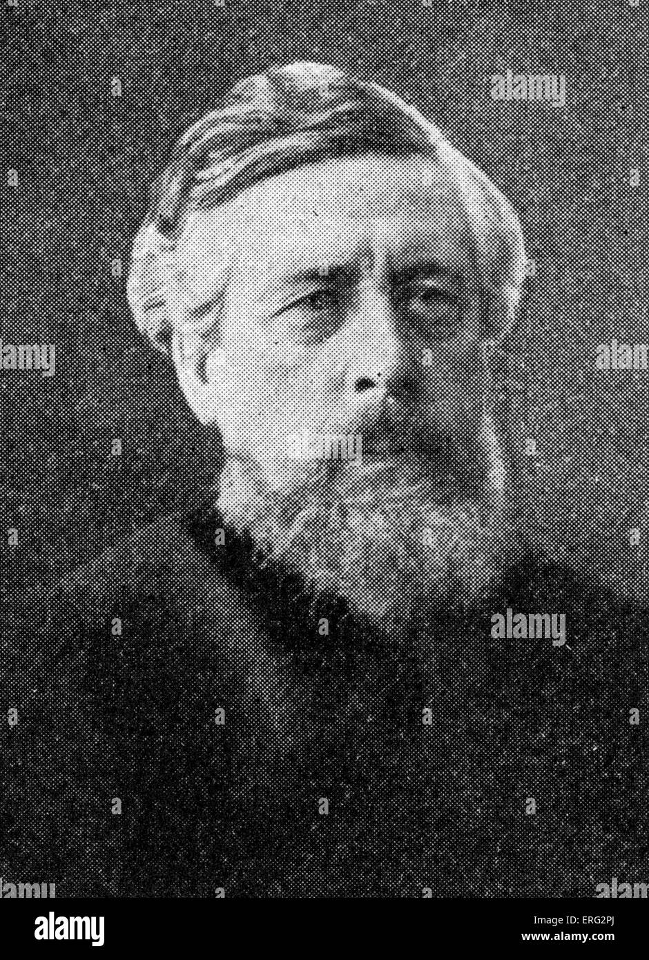Wilhelm Liebknecht, deutscher Sozialdemokrat und Gründer der SPD 29. März 1826 - 7. August 1900. Stockfoto