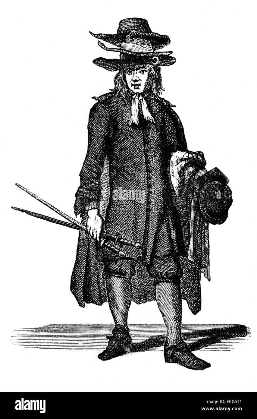 Die Schreie der London: "Alte Mäntel, Anzüge oder Mäntel" von Marcellus Laroon, 1689. Reihe von Radierungen von Pierce zuerst veröffentlicht Stockfoto