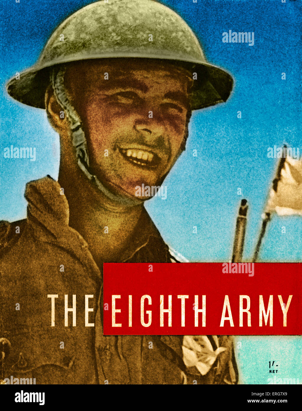 Die achte Armee - Wort Krieg 2 buchen. Vordere Abdeckung. Untertitel: "September 1941 bis Januar 1943". Bildung von British Stockfoto