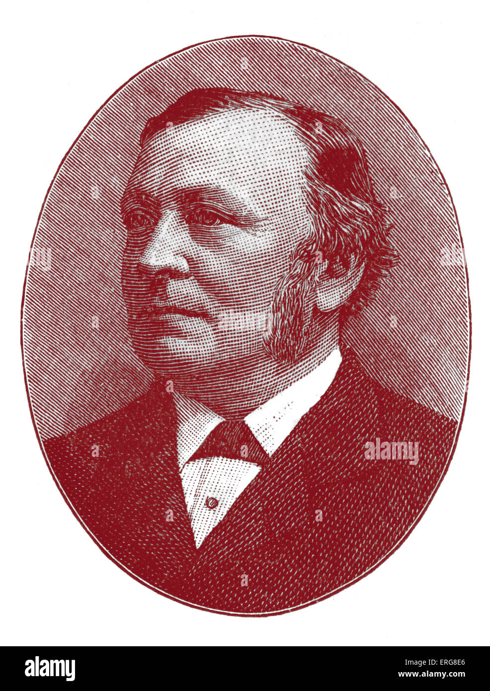 Sir Henry Enfield Roscoe.  Englischer Chemiker, 7. Januar 1833 - 18. Dezember 1915. Stockfoto