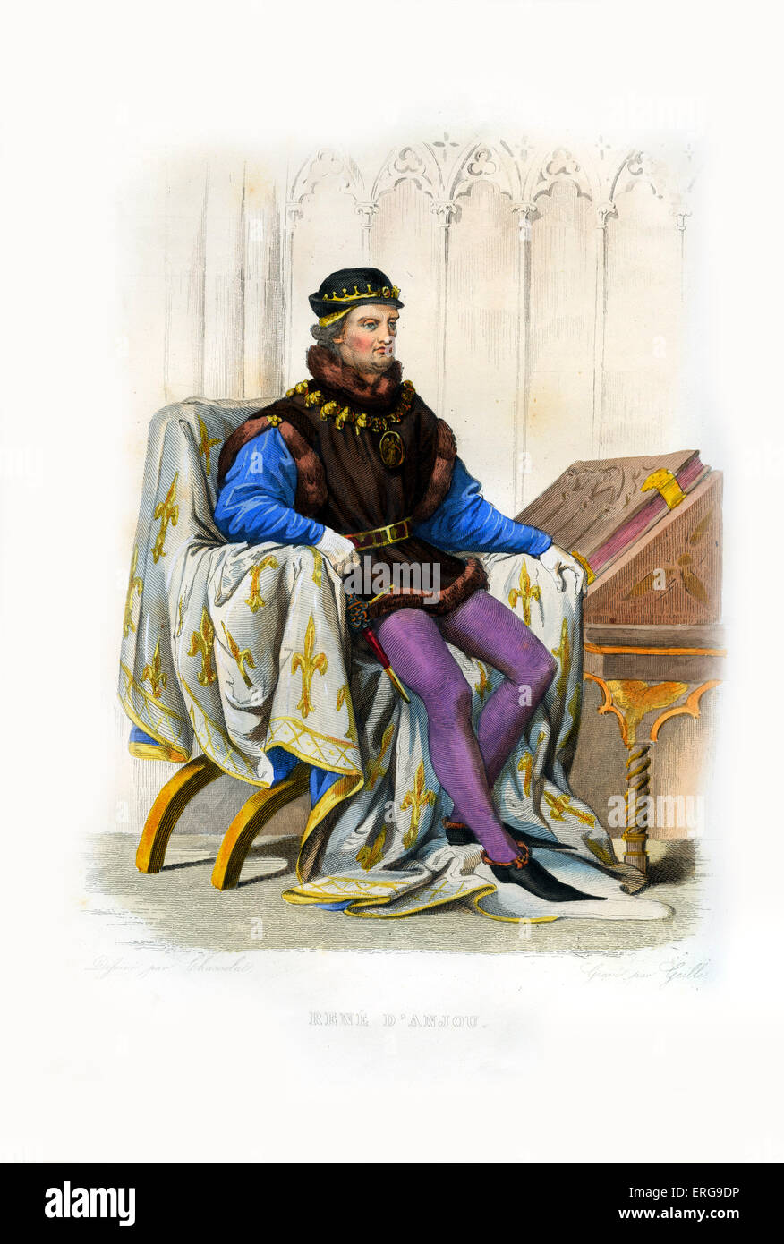 Count of anjou Fotos und Bildmaterial in hoher Auflösung Alamy
