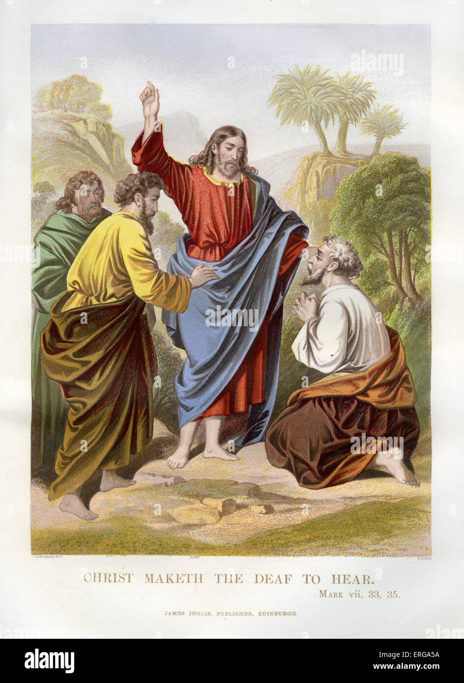 Christ miracle deaf -Fotos und -Bildmaterial in hoher Auflösung – Alamy