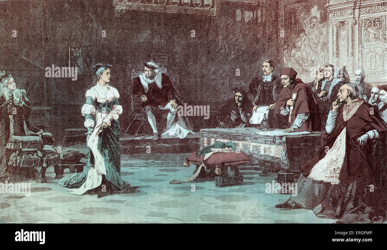 Frau Von Heinrich Dem 8 www.alamy.de