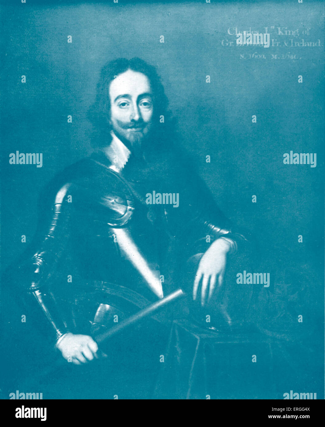 König Charles I.-König von England, Schottland und Irland (1625-1649): 19 November 1600 – 30. Januar 1649. Stockfoto