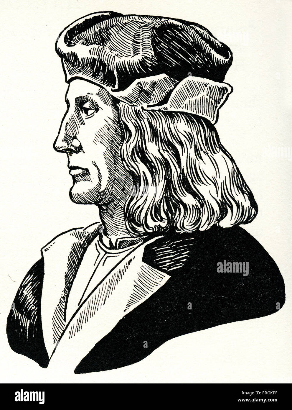 König Henry VII von England (1457-1509). Erste Monarch von Haus von Tudor (1485-1509).   Herbert Norris Künstler starb 1950- Stockfoto