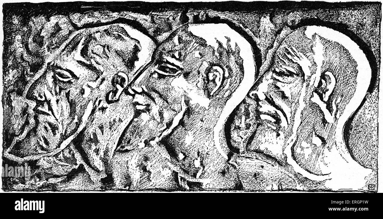 Amoriter, alten Semitic-sprechenden Menschen, weit verbreitet in der Geschichte von Mesopotamien, Syrien und Palästina von etwa 2000 bis Stockfoto