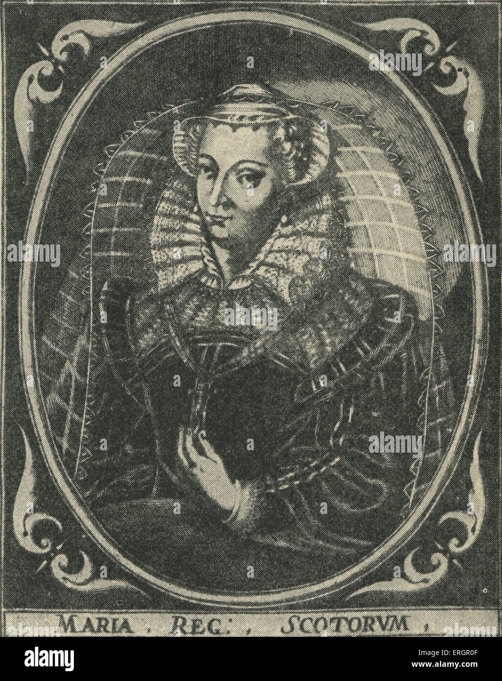 Maria I. Von Schottland Enkelkinder Mary queen scotland portrait -Fotos und -Bildmaterial in hoher