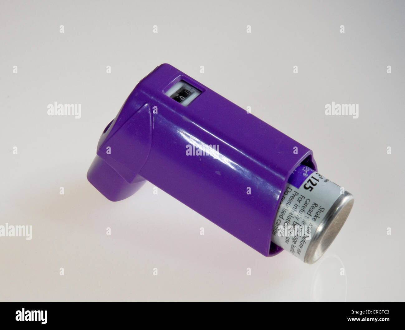 Asthma-Medikamente, Inhalatoren. Seretide Stockfoto