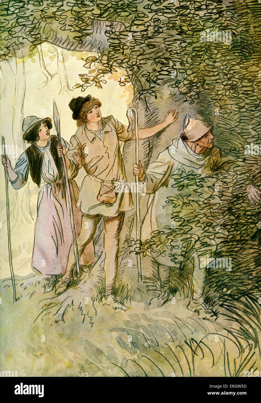As You Like It Komodie Von William Shakespeare Illustriert
