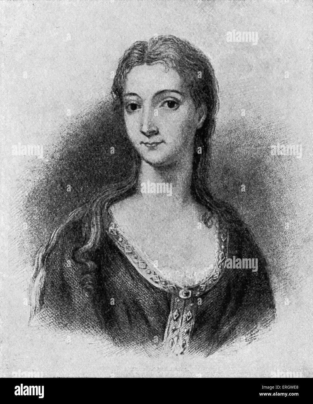 Ann Donne: Tochter von Roger Donne Ludham Halle und Mutter von William Cowper: 1703-1737. WC: Englischer Dichter und Hymnendichter, 26 Stockfoto
