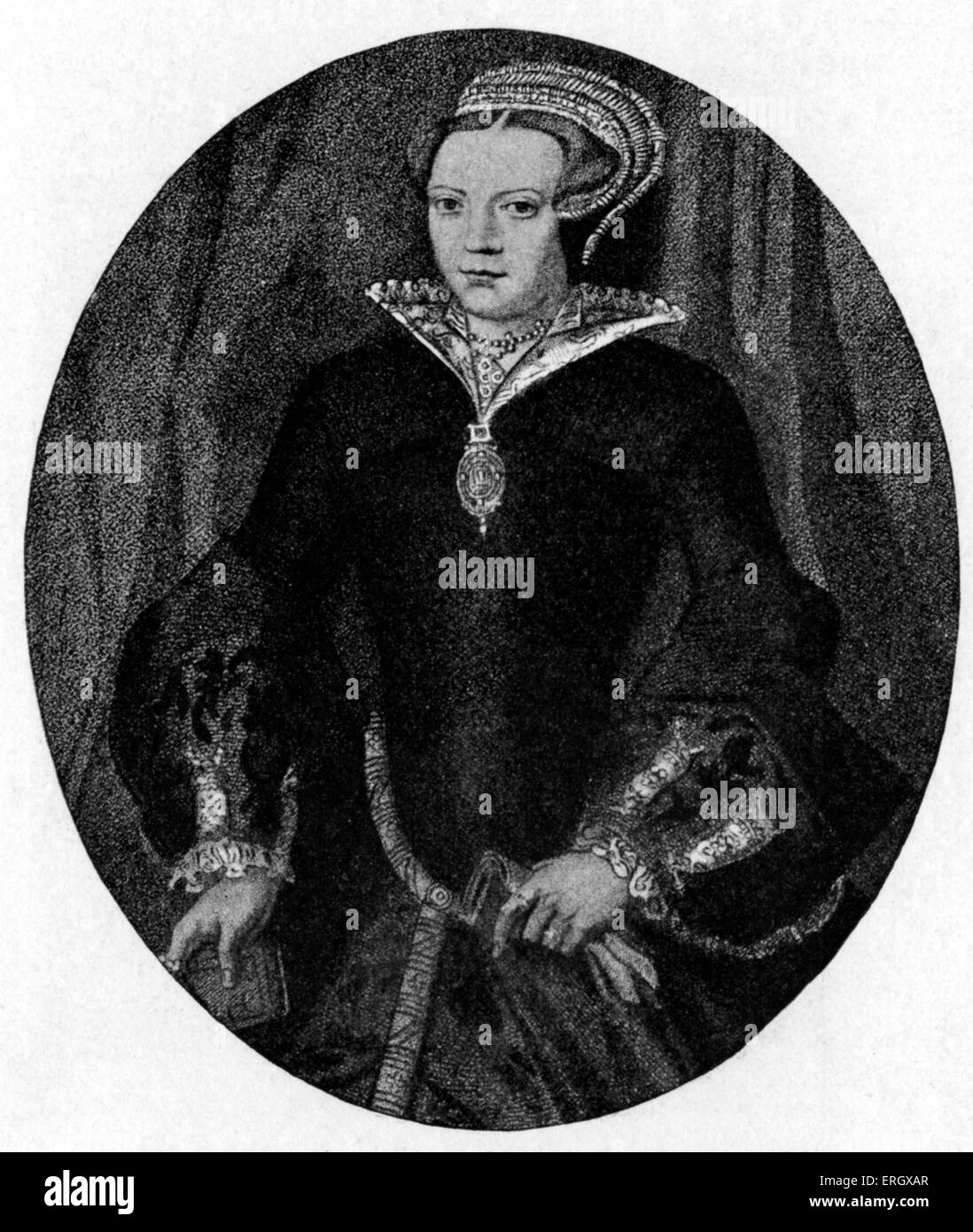 Mary Dudley: Ehefrau von Sir Henry Sidney und älteste Tochter von John Dudley, 1. Duke of Northumberland.  HS: Lord Deputy of Stockfoto