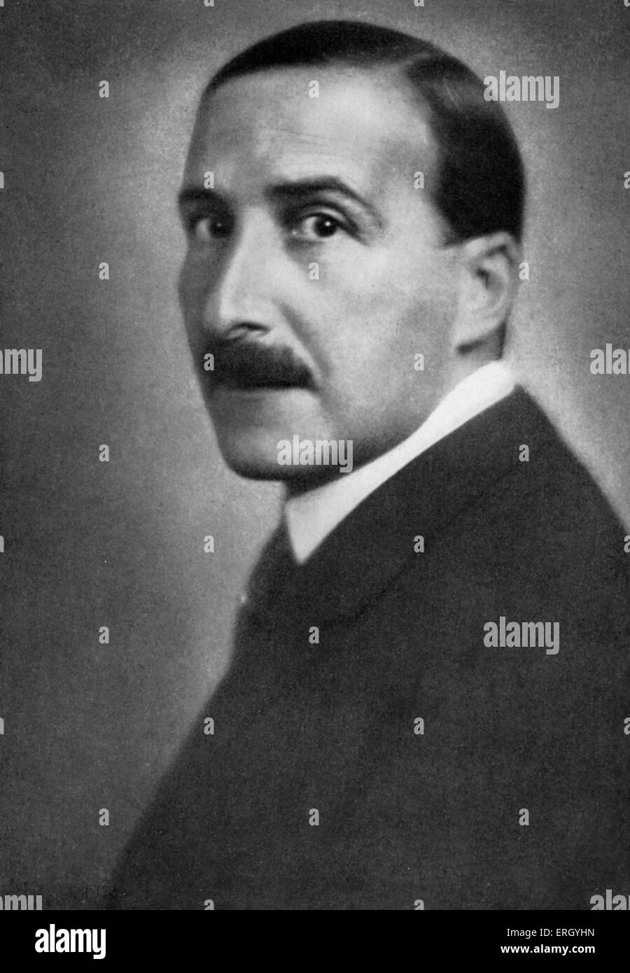 Stefan Zweig im Jahre 1940. Österreichischer Schriftsteller, Dramatiker, Journalist und Biograf. 28. November 1881 - 22. Februar 1942. Stockfoto