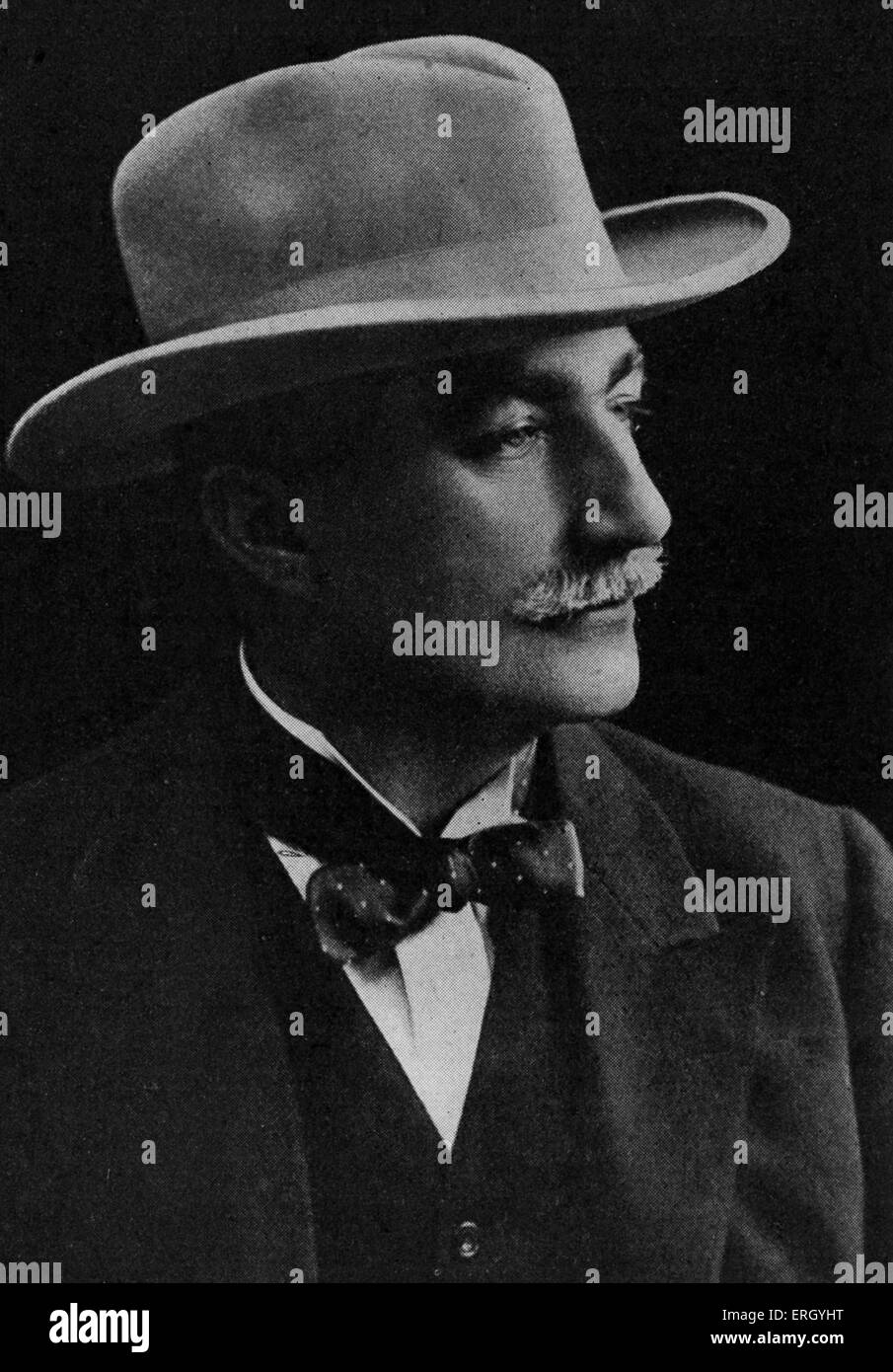 Edgar Wallace, britischer Krimiautor, Journalist und Dramatiker. 1. April 1875 - 10. Februar 1932. Stockfoto