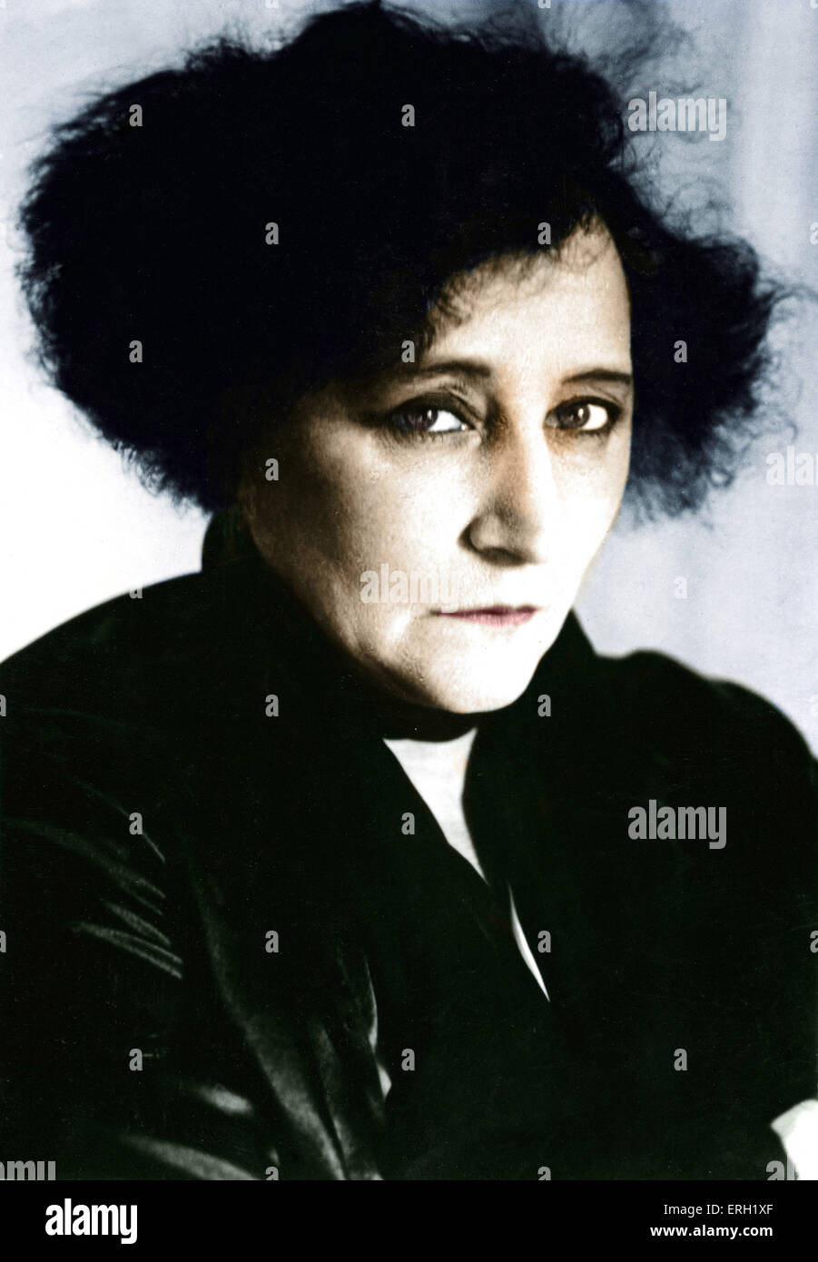 COLETTE, Sidonie Gabrielle - französische literarische Figur der ersten Hälfte des 20. Jahrhunderts.  Schrieb das Libretto für Ravels "L'enfant Stockfoto