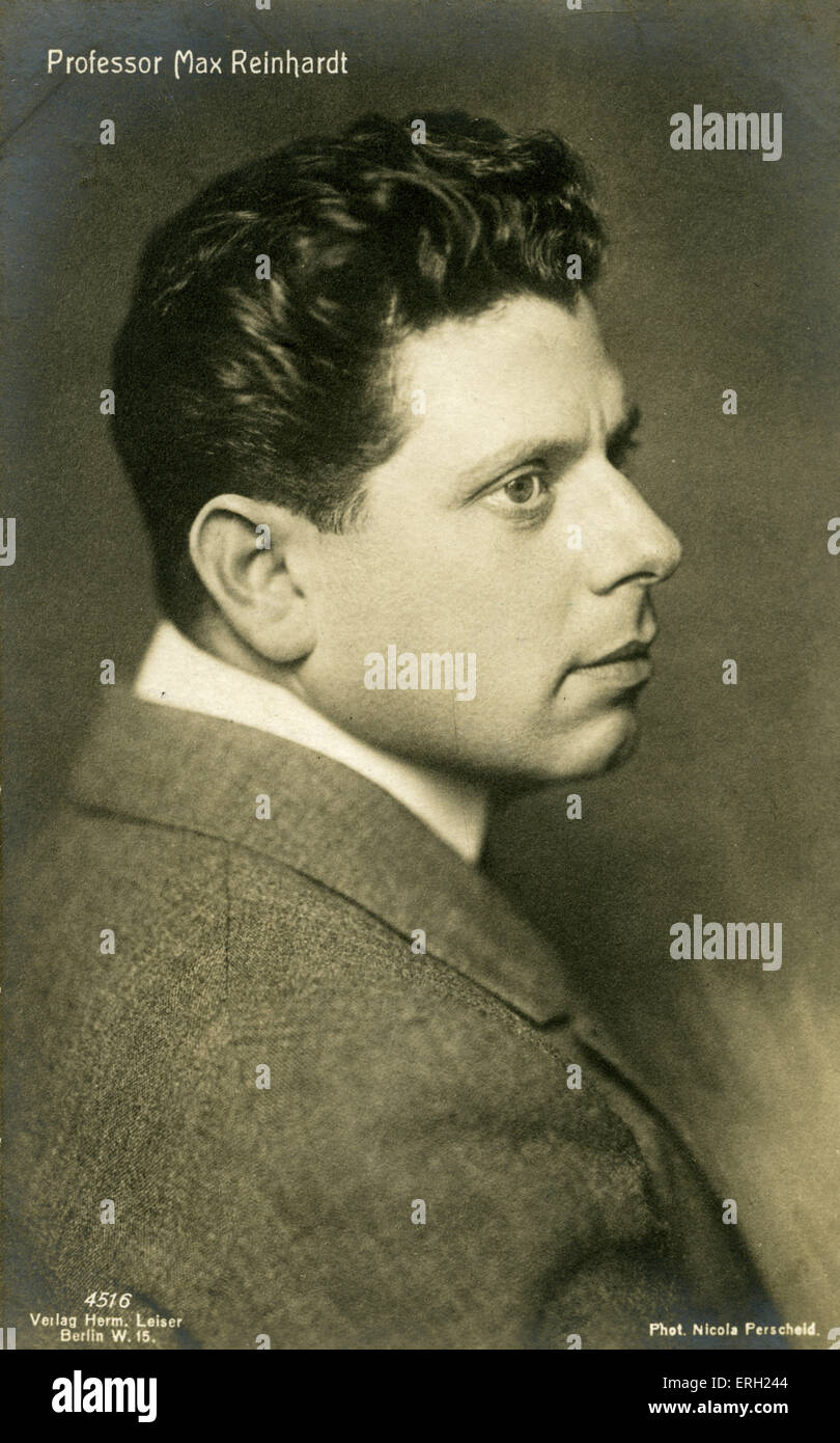 Max Reinhardt österreichische / American Theater Direktor Herr 9
