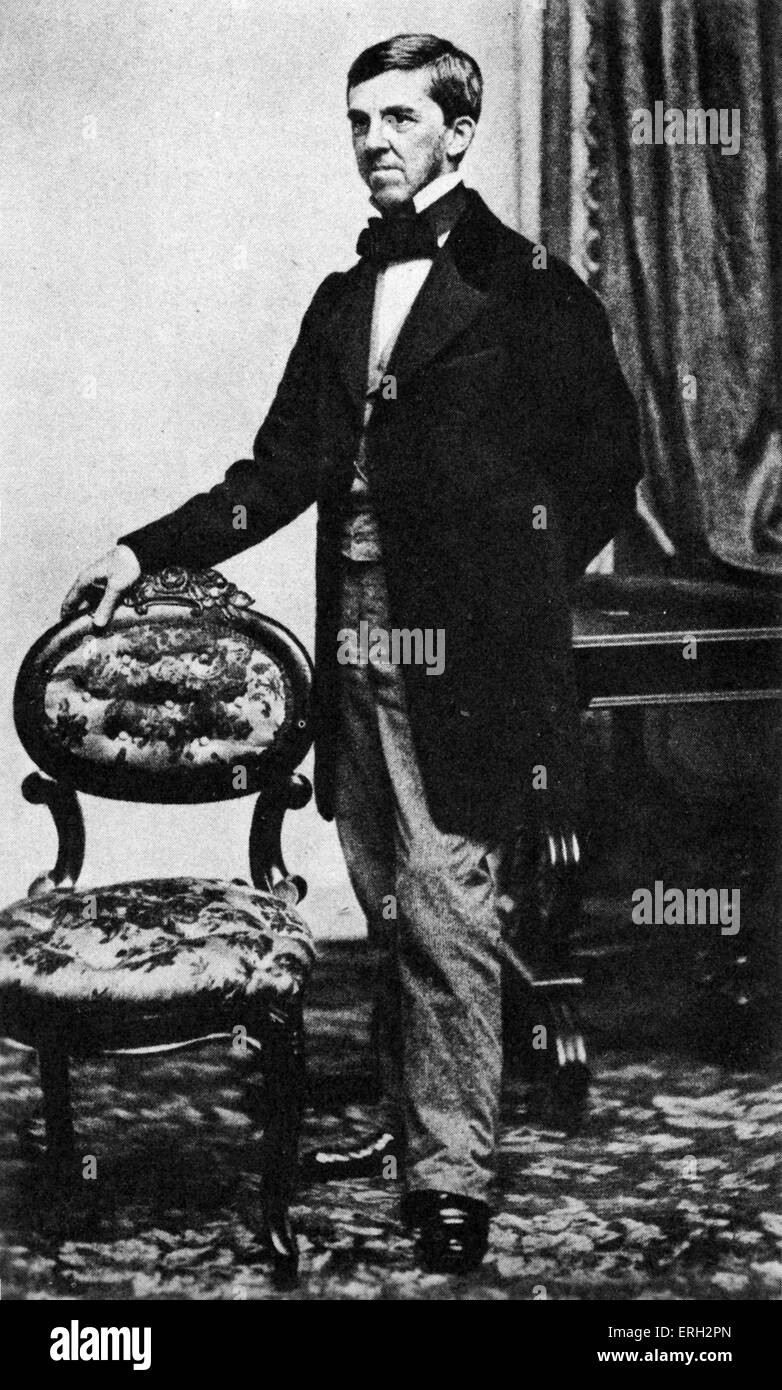 Wendell c. 1865 amerikanischer Arzt und Autor. 29. August 1809 – 7. Oktober 1894. Stockfoto