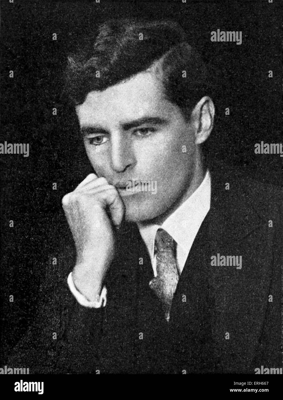 Rudolf Helmut Sauter, englische Künstlerin und Neffe von John Galsworthy, 1895-1977. Stockfoto