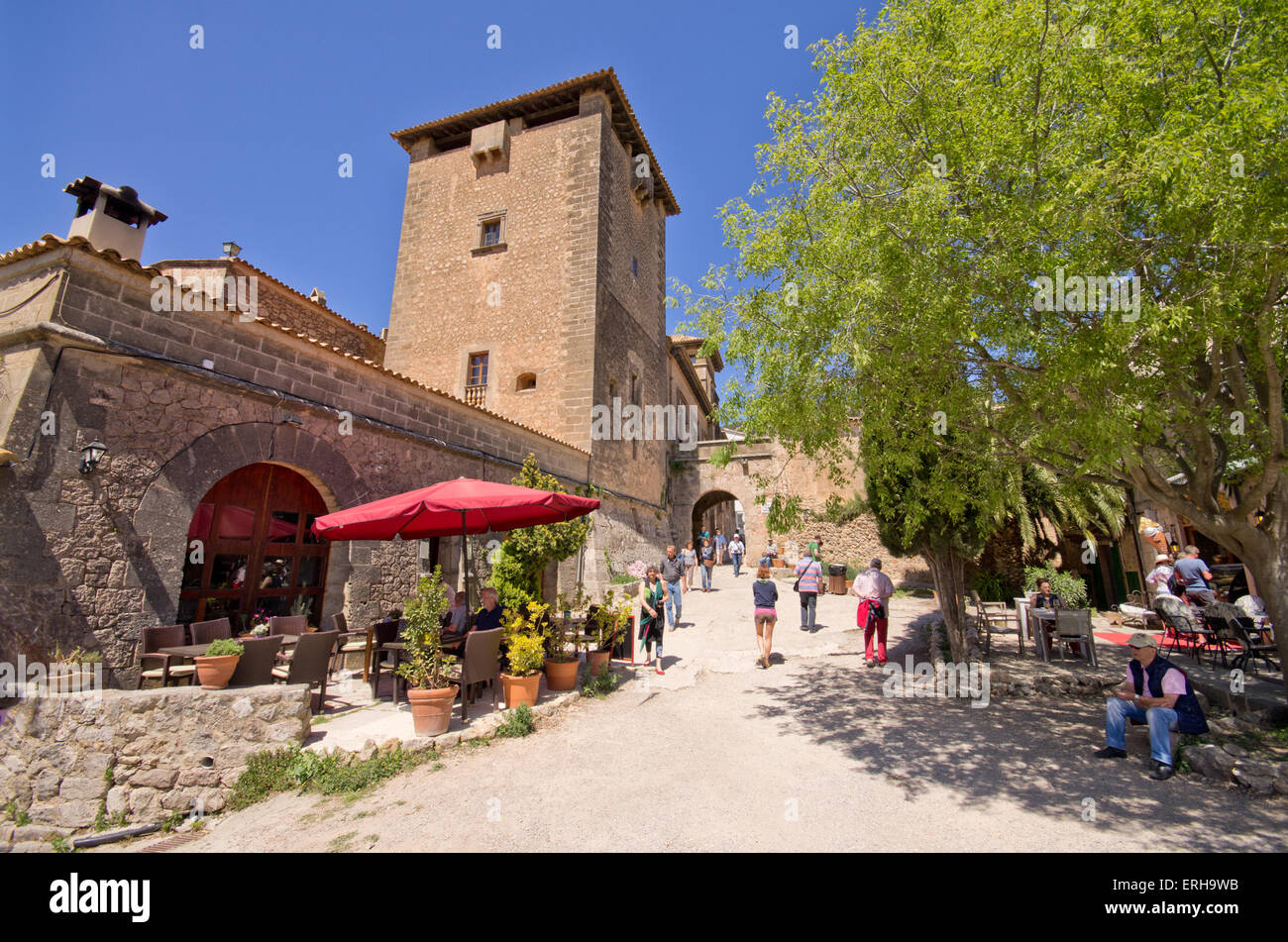 Valldemossa Kloster lndustrie-Reial Kartause Stockfoto