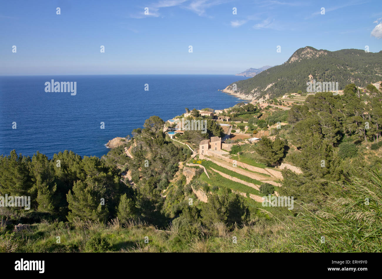 Der Süd-westlichen Küste von Mallorca Stockfoto