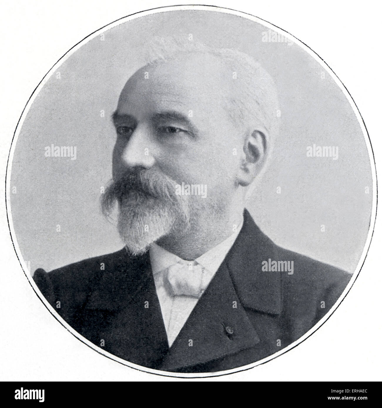 André Theuriet - Porträt. Französischer Dichter und Romanschriftsteller, 8. Oktober 1833 - 23. April 1907. Stockfoto