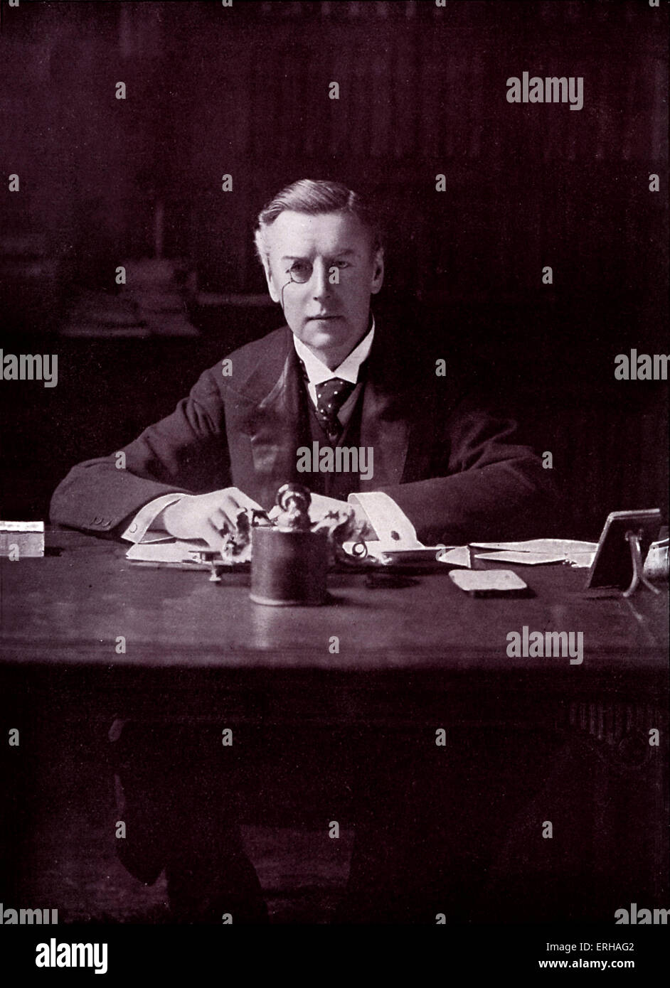 Die Rt Hon Joseph Chamberlain (8. Juli 1836 – 2. Juli 1914). Britischen liberalen Politiker und Staatsmann. Bürgermeister von Birmingham Stockfoto