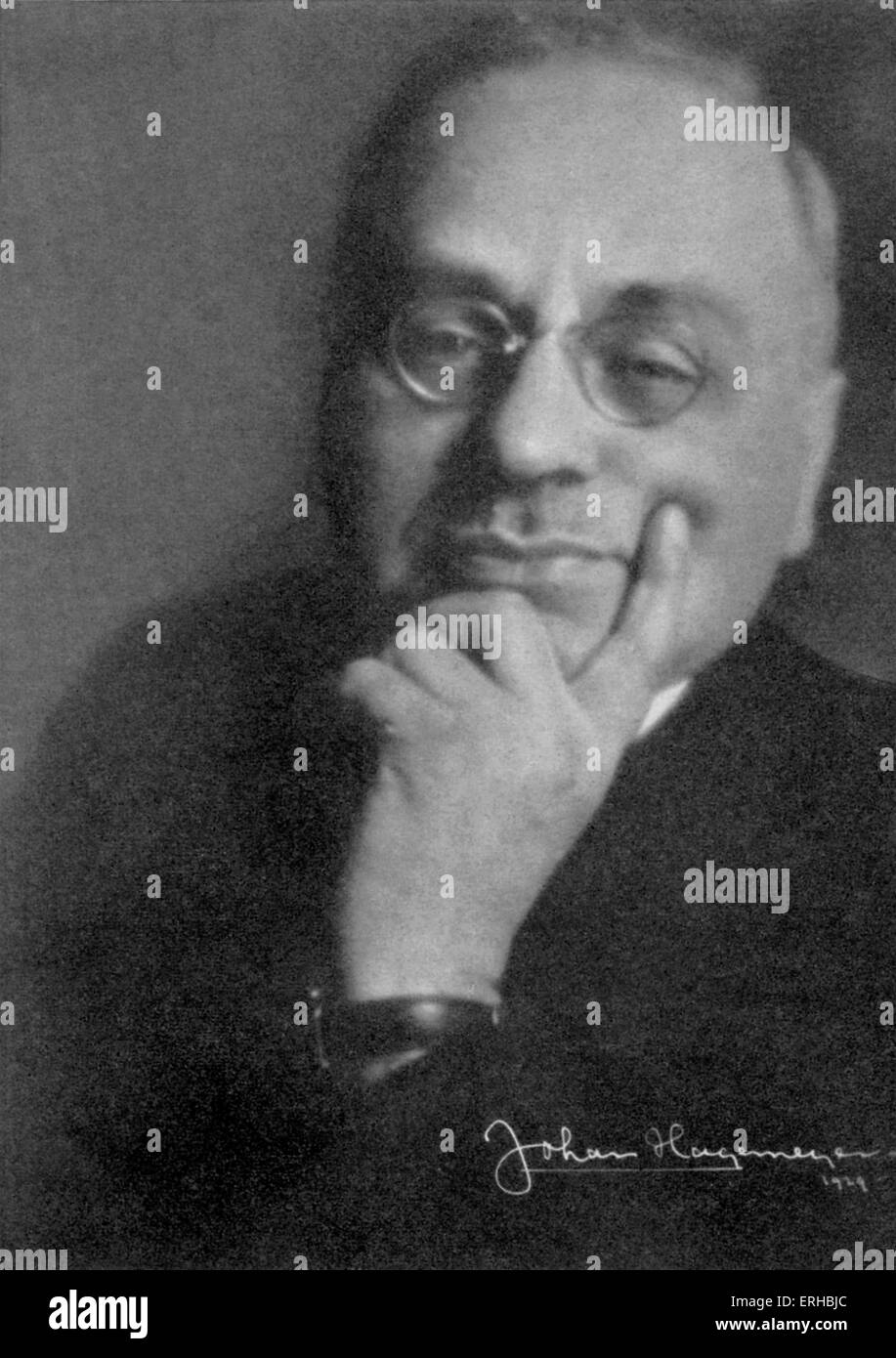 Alfred Adler, Arzt und Gründer der Schule von Iindividual Psychologie. 7. Februar 1870 – Mai 28. 1937 Stockfoto