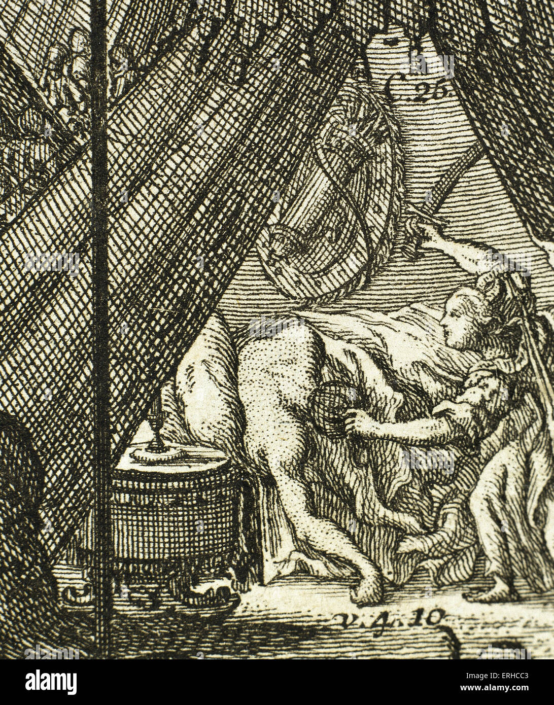 Alten Testament. Judith Holofernes Enthauptung. Buch von Judith. Gravur. Stockfoto