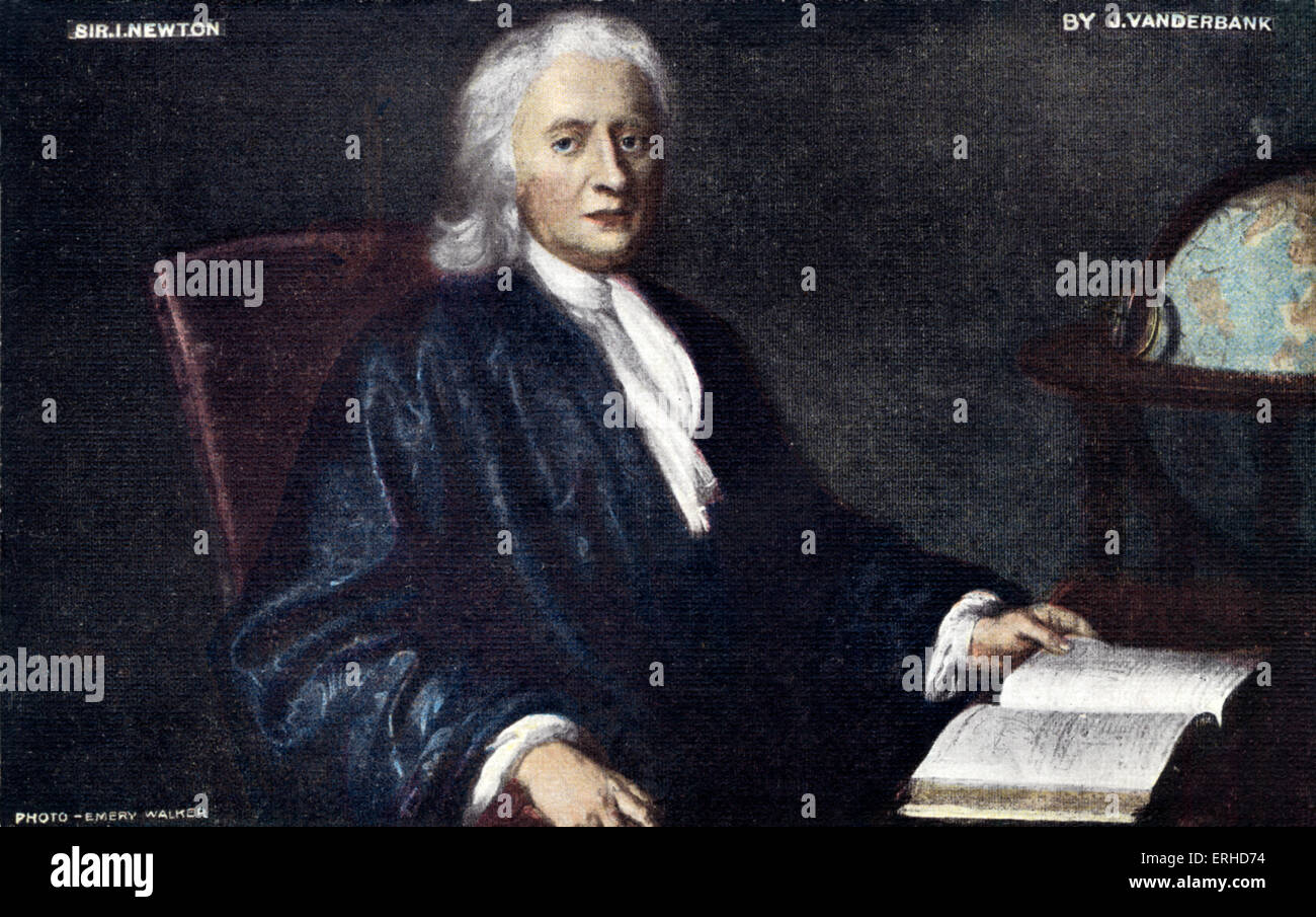 Isaac newton 1642 1727 englischer mathematiker Fotos und Bildmaterial
